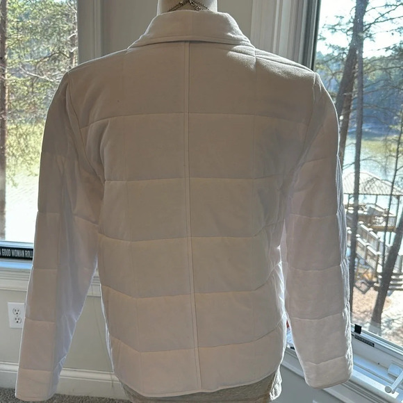 Eileen Fisher Cropped Quilted Organic cotton Jacket, Size Small, Like New - Picture 5 of 7